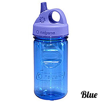 Nalgene Kids Grip-N-Gulp Water Bottles, Leak Proof Sippy Cup, Durable, BPA  and BPS Free, Dishwasher Safe, Reusable and Sustainable, 12 Ounces