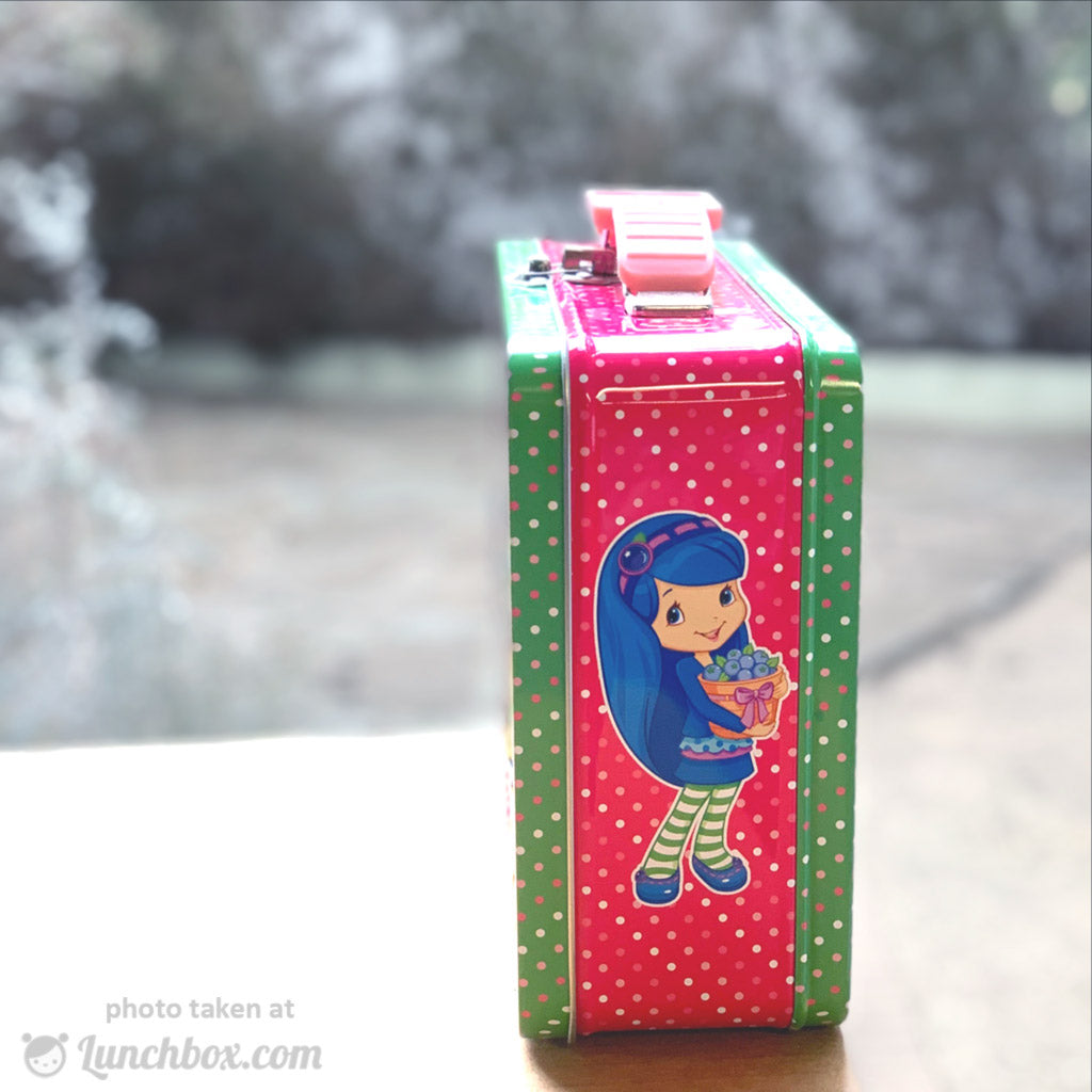 Strawberry Shortcake Friendship Tin Lunch box Embossed Snack Lunch