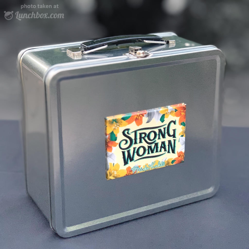 Custom Lunch Box - Strong Woman