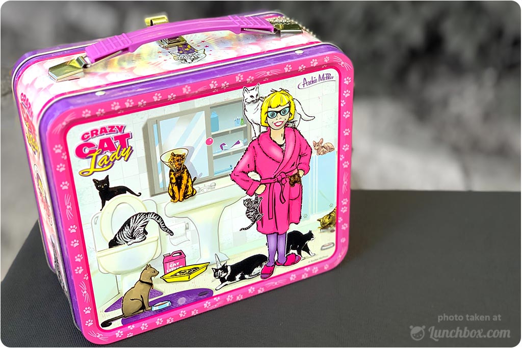 Crazy Cat Lady Lunch Box