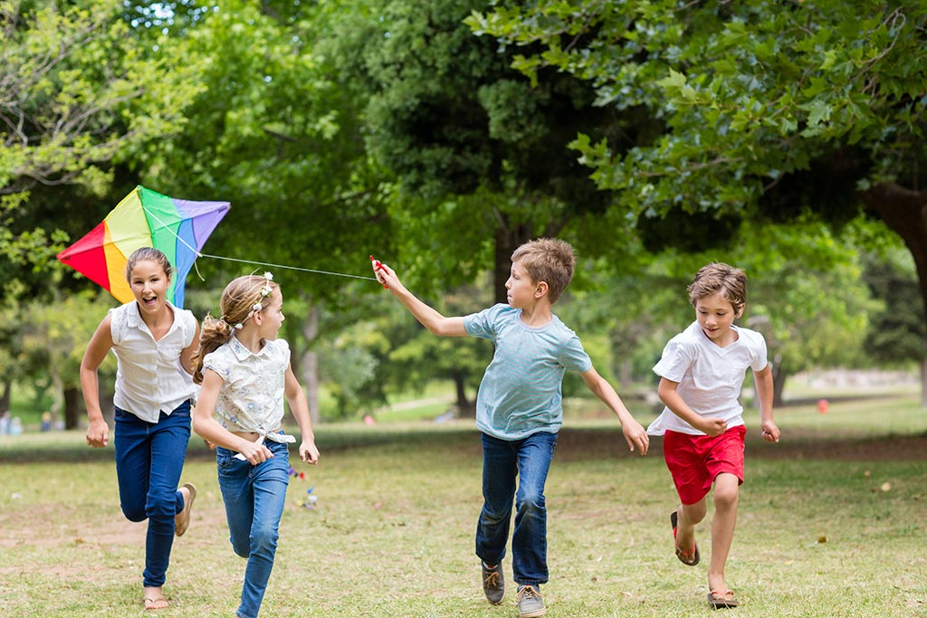 Kids Playing Together