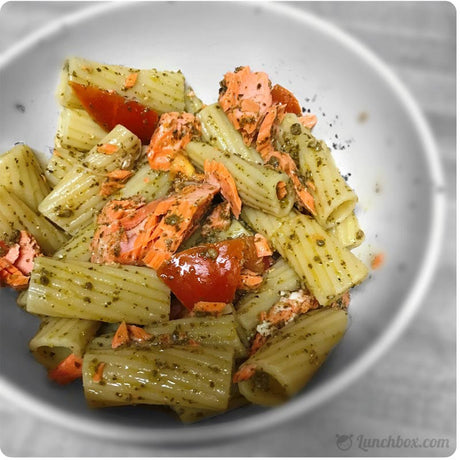 Pasta Salmon Lunch