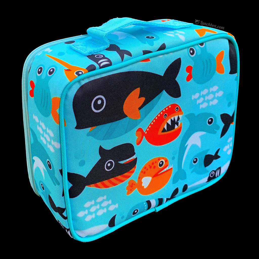 Boys Wildkin Big Fish Lunch Box, Blue