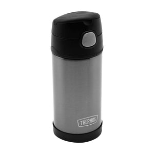 Thermos Funtainer Stainless Steel Bottle - Black 12 oz