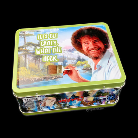 Bob Ross Metal Lunchbox