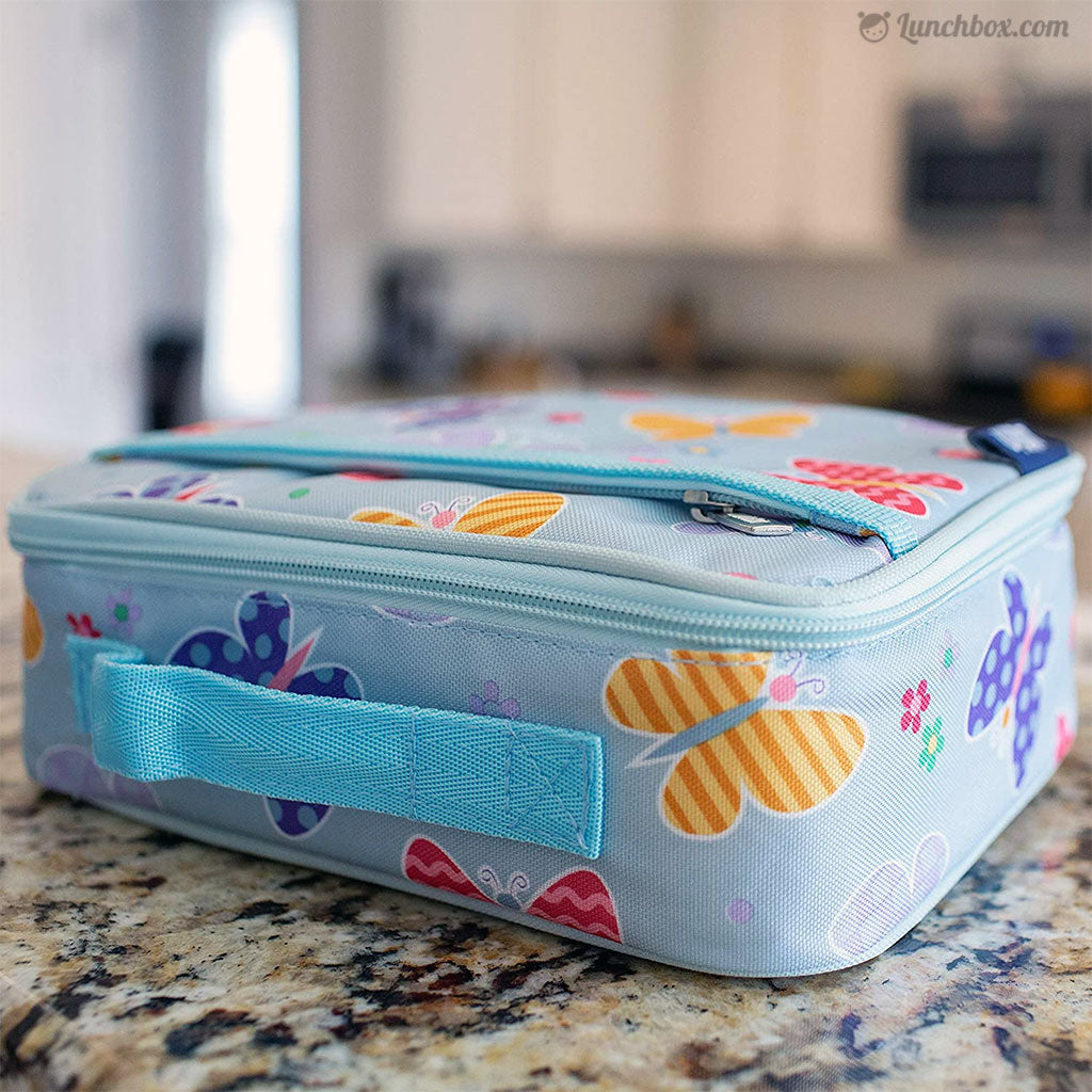 Bixbee Butterfly Garden Lunchbox - Kids Lunch Box, Insulated Lunch