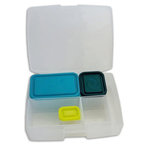  3-PACK TotBox Kids Lunch Box, Bento Snack Box for