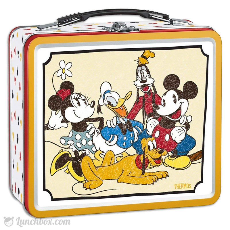 Mickey Mouse Lunch Box with Utensils