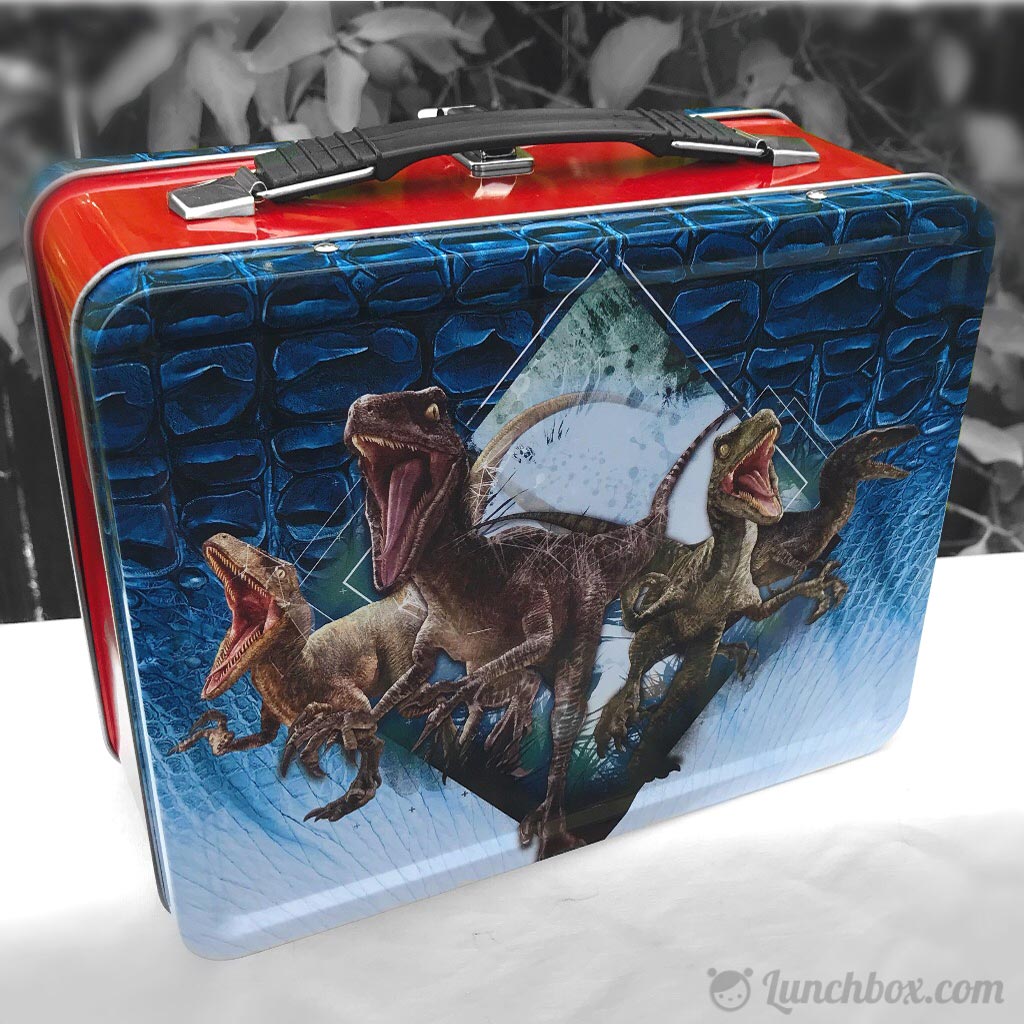 Jurassic Dinosaur Canvas Lunch Bag