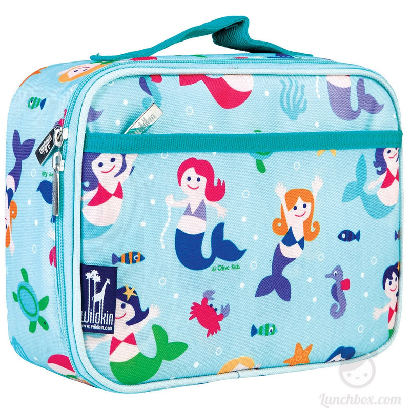 Wildkin Kids Insulated Lunch Box Bag (Aqua)