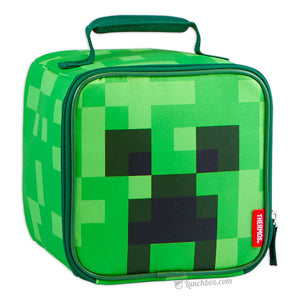 Thermos Kids Insulated Dual Compartment Lunch Bag, Minecraft, Size: One Size