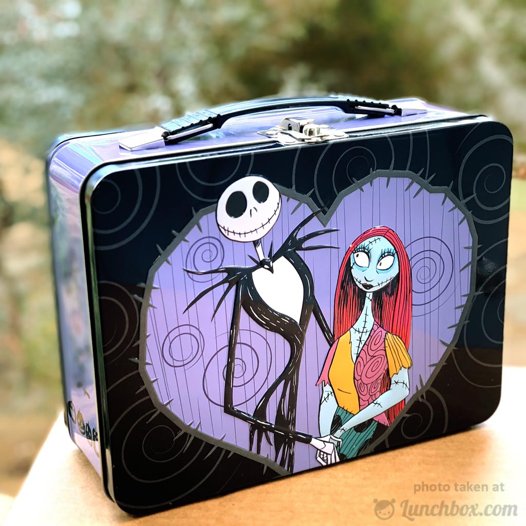 Jack Skellington Lunch Box with Utensils – The Nightmare Before Christmas
