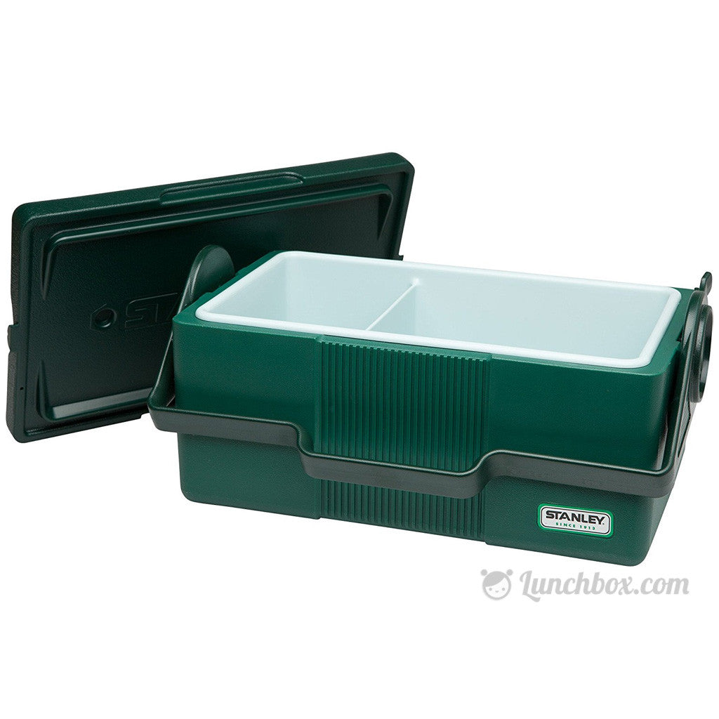 Stanley Aladdin Insulated Lunch Box Cooler w/ 1 Quart Thermos Cup Combo  Green
