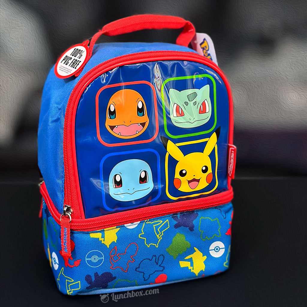 Pikachu Backpack Snack, Pokemon Lunch Bags, Pokemon Lunch Box