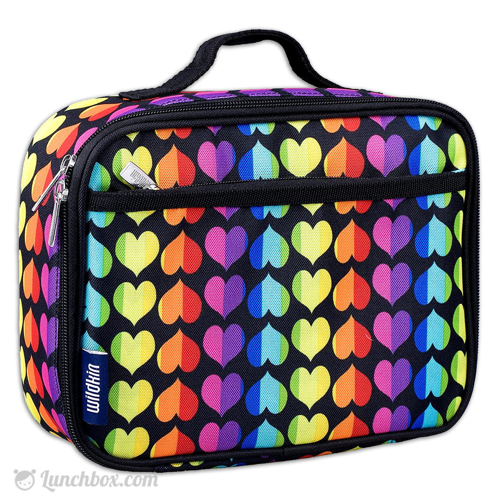 Rainbow Hearts Insulated Lunch Box | Lunchbox.com